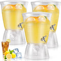 Tioncy 3 Pcs Acrylic Beverage Dispenser by Tioncy