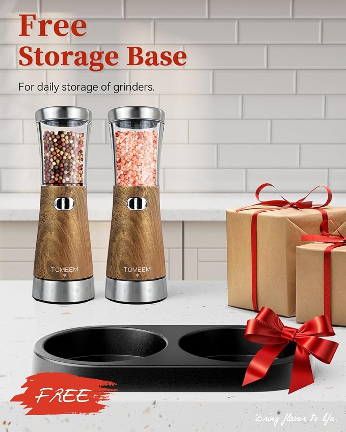 Electric Salt and Pepper Grinder Set - Image 9