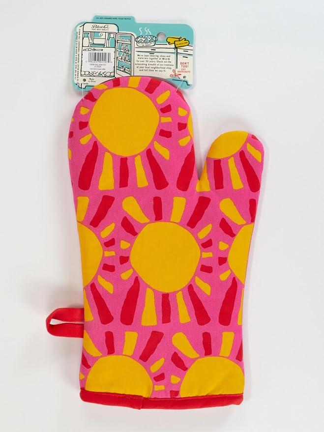 Blue Q Hot Sh*t Funny Oven Mitts - Image 4