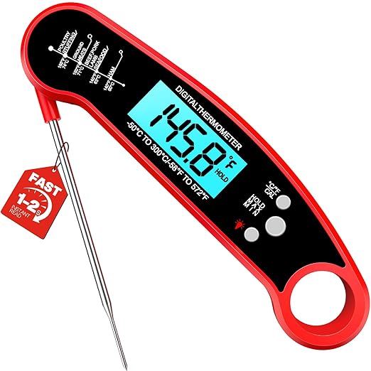 Meat Thermometer Digital – Instant Read Food Thermometer by Unknown