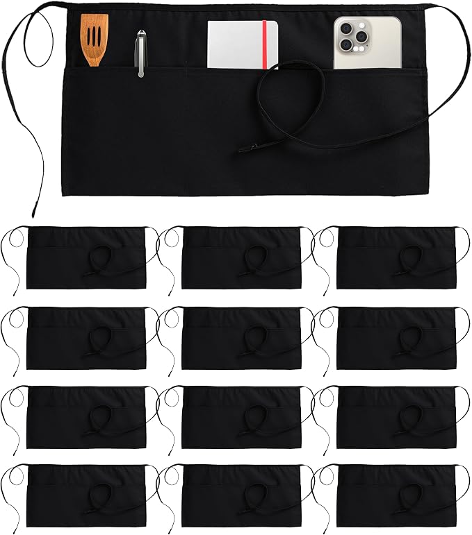 Utopia Wear 12 Pack Server Aprons by UTOPIAWEAR