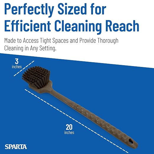 SPARTA 40501EC01 Plastic Large Scrub Brush, Kitchen Brush, Utility Brush - Image 5