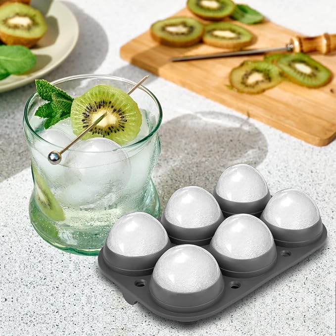 Samuelworld Premium Ice Tray Combo, Large Ice Sphere Maker & Giant Ice Cube - Image 6