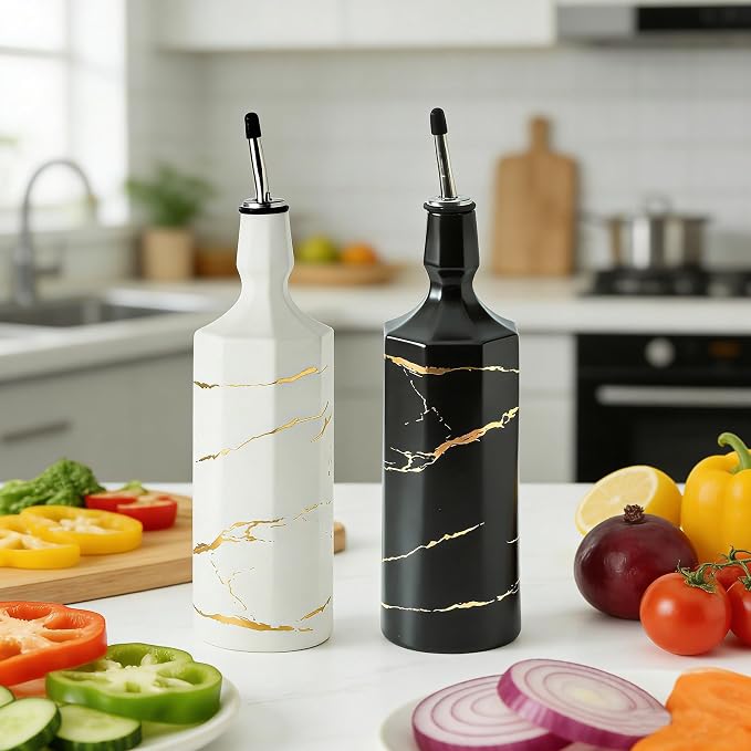 Ceramic Olive Oil Dispenser Bottle, Oil Dispenser Bottle - Image 7