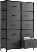 Sweetcrispy Dresser for Bedroom Tall Drawer Dresser Organizer Storage Drawers by Sweetcrispy