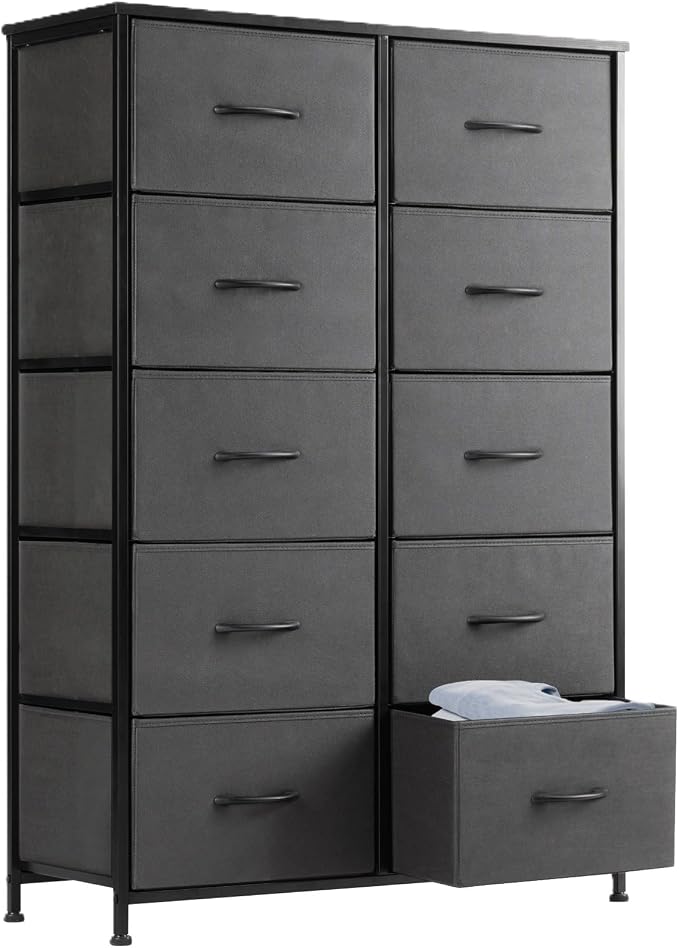 Sweetcrispy Dresser for Bedroom Tall Drawer Dresser Organizer Storage Drawers by Sweetcrispy