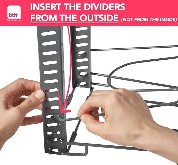 Free-Standing Adjustable Pot Lid Organizer - Image 3