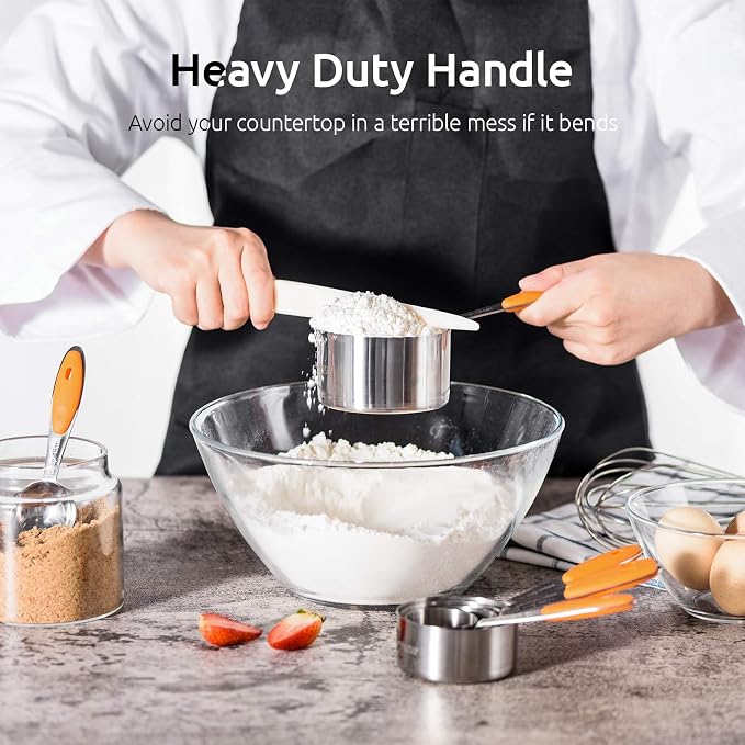 Measuring Cups : U-Taste 18/8 Stainless Steel Measuring Cups and Spoons Set of - Image 5