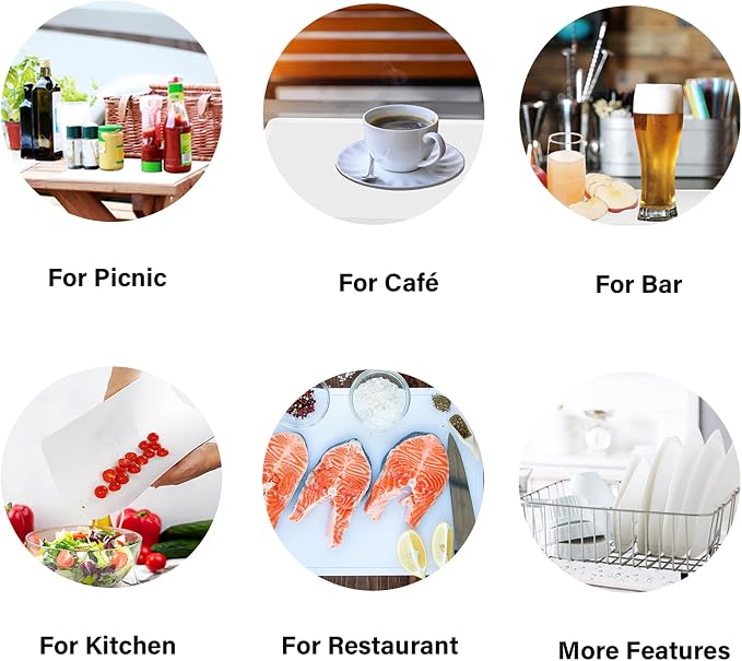 ZVP Disposable Cutting Boards 60 Count, Collapsible Cutting Board Sheet - Image 6