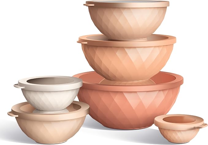 COOK WITH COLOR Mixing Bowls with Lids - Image 4