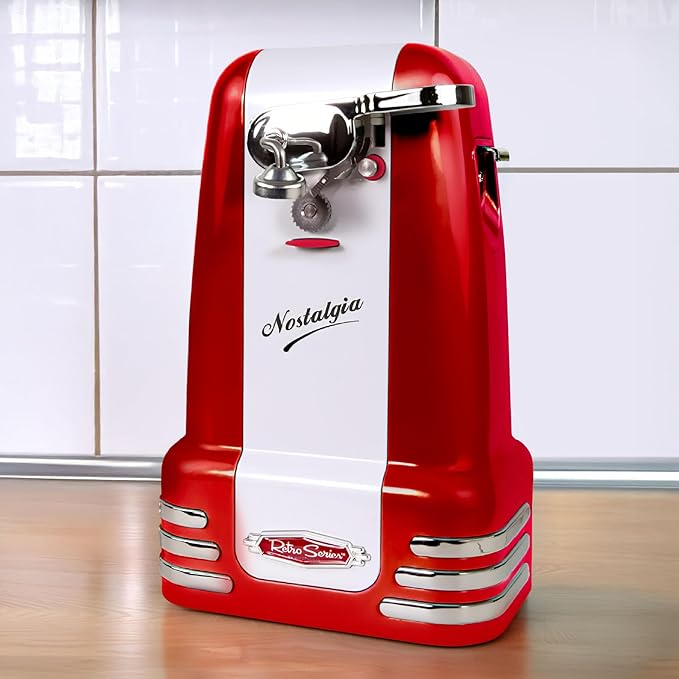 Nostalgia Retro Electric Can Opener - Image 6