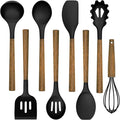 Silicone Cooking Utensil Set, Umite Chef 8-Piece Kitchen Utensils Set by UmiteChef