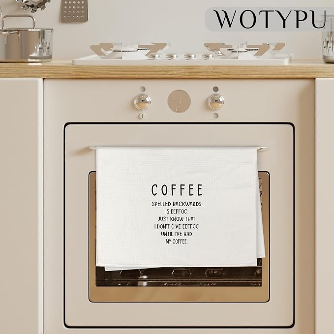 Funny Coffee Kitchen Towels, Gifts - Image 3