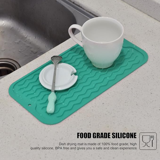 Silicone Dish Drying Mat for Multiple Usage, Easy clean, Eco-friendly, - Image 6