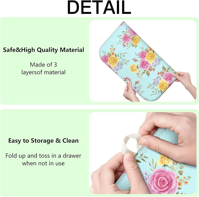 Dish Drying Mat Drainer Pads - Image 4
