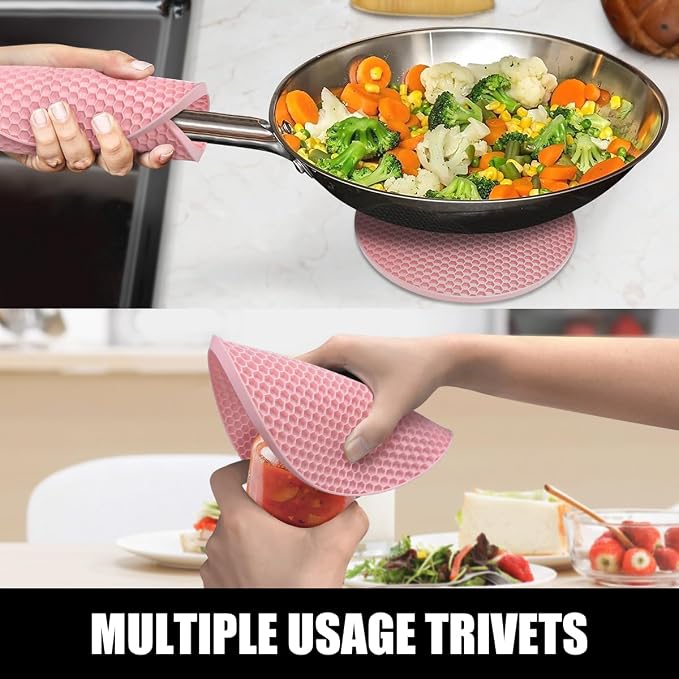 Rorecay 6pcs Oven Mitts and Pot Holders Sets - Image 7