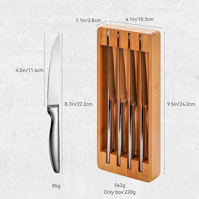 Serrated Steak Knife Set of 8 - Image 2