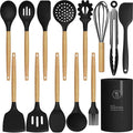 Silicone Cooking Utensils Set Utensil Sets by oannao
