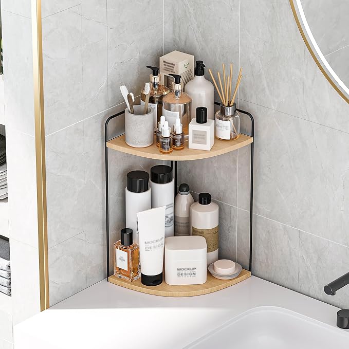 Forest Angle Bathroom Counter Organizer, Countertop Organizer, Vanity Organizers - Image 2
