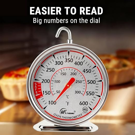 Oven Thermometer 2.4 Inch Oven Temperature Gauge - Image 6