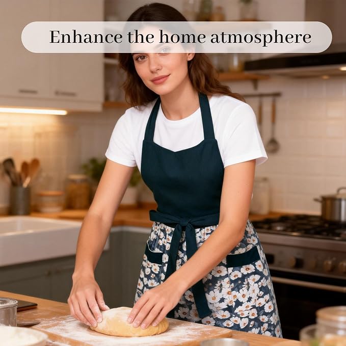 Cute Floral Aprons for Women - Image 4