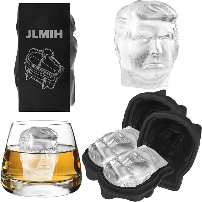 3D Ice Cube Tray, 1.8" Clear Ice Cube Maker by Unknown