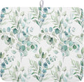 Watercolor Sage Leaves Dish Drying Mats by Kawani