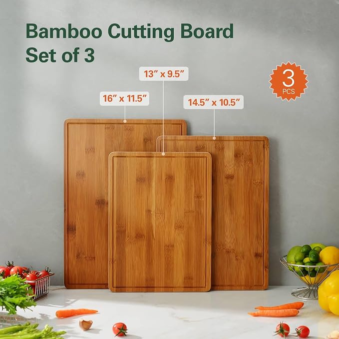 Carbonized Bamboo Cutting Boards - Image 8