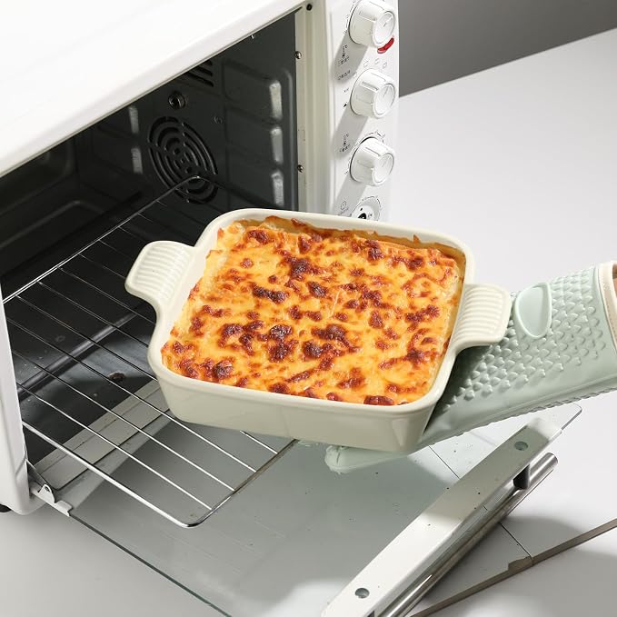 Sweejar Ceramic Baking Dish, 8 x 8 Cake Baking Pan - Image 5