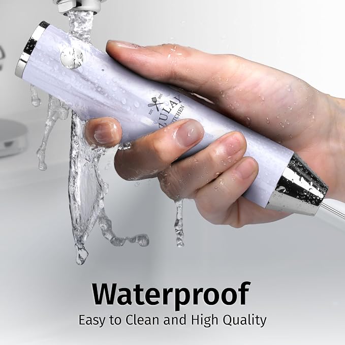 Zulay Kitchen Rechargeable Milk Frother Handheld Lux - Image 6