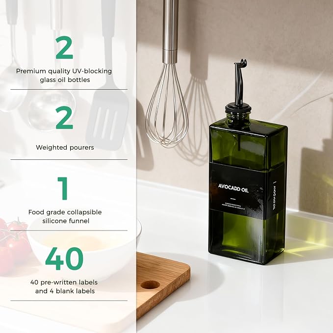 WISIMMALL Olive Oil Dispenser Bottle - Image 4