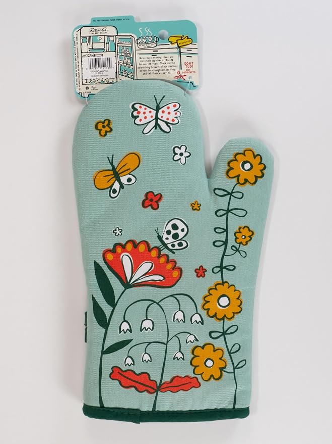 Blue Q Please, One Storm at a Time Funny Oven Mitts - Image 5