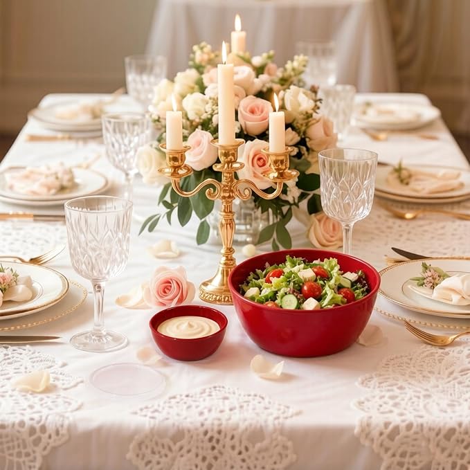 4-Piece Classic Plastic Prep Bowls - Image 7