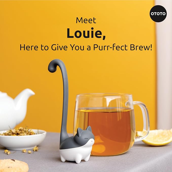 OTOTO Louie Cat Tea Infuser - Image 3