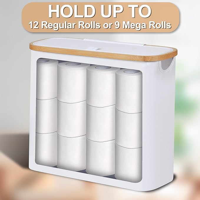 efluky Toilet Paper Basket 28L, Toilet Paper Holder - Image 4