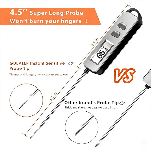 Digital Meat Thermometer, Paysean Instant Read Food Thermometer - Image 6