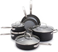 GreenPan Chatham Hard Anodized Healthy Ceramic Nonstick 10 Piece Cookware Pots by GreenPan