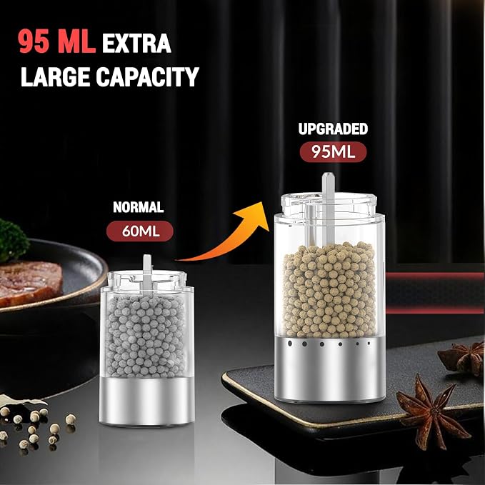 Electric Salt and Pepper Grinder Set - Image 7