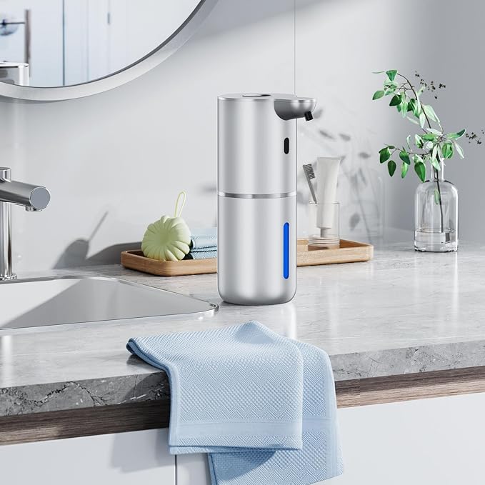Automatic Foaming Soap Dispenser Touchless, Rechargeable Electric Hand ＆ Dish - Image 9