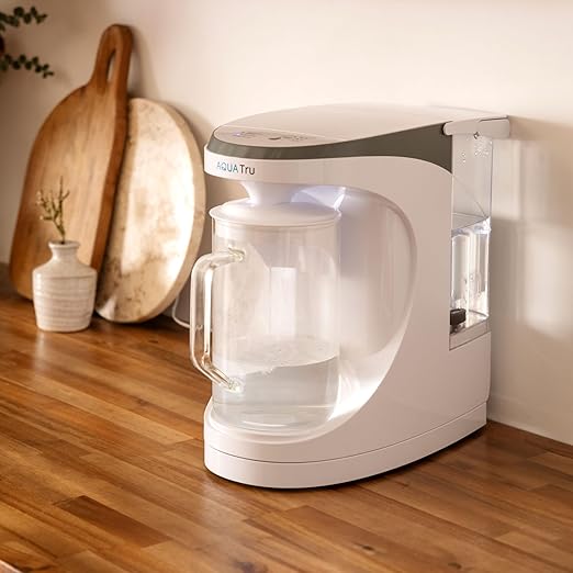 AquaTru Carafe Alkaline Countertop Water Purifier | Certified 4-Stage RO System - Image 3