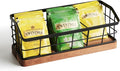 WILDMOS Tea Bag Organizer, Iron Wire Basket by WILDMOSENJOYYOURHOME