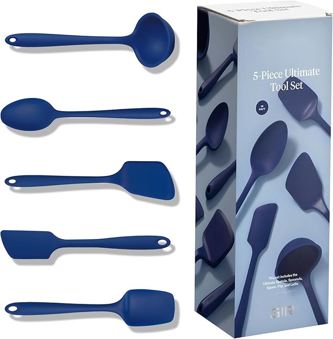 GIR: Get It Right 5-Piece Silicone Ultimate Kitchen Utensils Set by GIRGetItRight