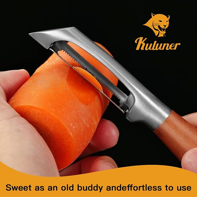 Serrated Blade Premium I Type 304 Stainless Steel Multifunctional Kitchen - Image 2