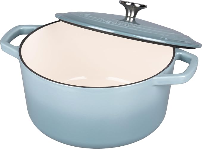 VORRINGARD Enameled Cast Iron Dutch Oven Pot - Image 5