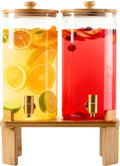 1.5 Gallon 2 Pack Glass Drink dispenser by NBNSTHV