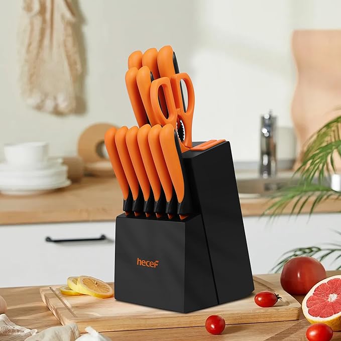 hecef 14 Pieces Kitchen Knife Set - Image 9