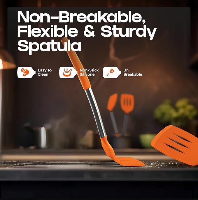 BakeRoyal Silicone Spatula Set - Image 6