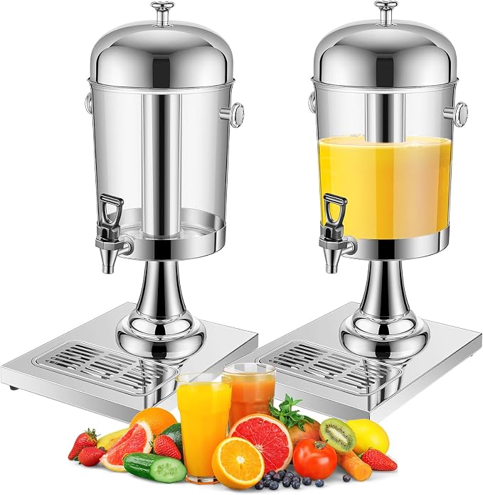 Gisafai 2 Pcs 2 Gallon Drink Dispensers by Gisafai