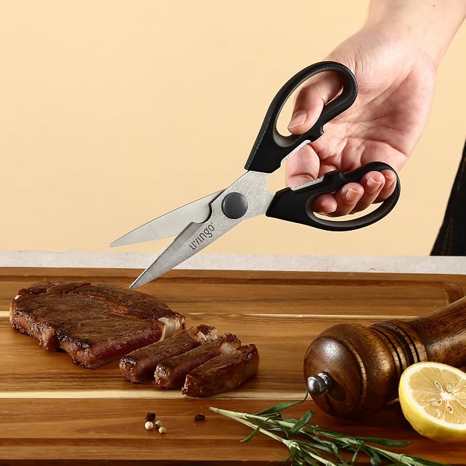 LIVINGO 7.5" Kitchen Scissors All Purpose - Image 6