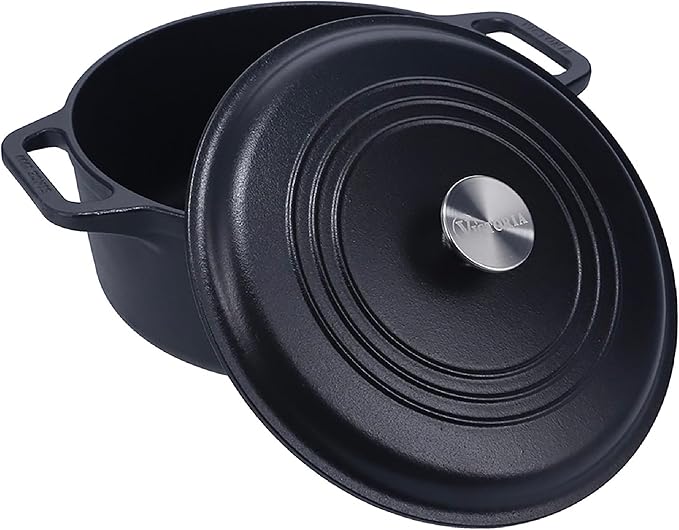 Victoria 6-Quart Cast Iron Dutch Oven by VictoriaCastIron